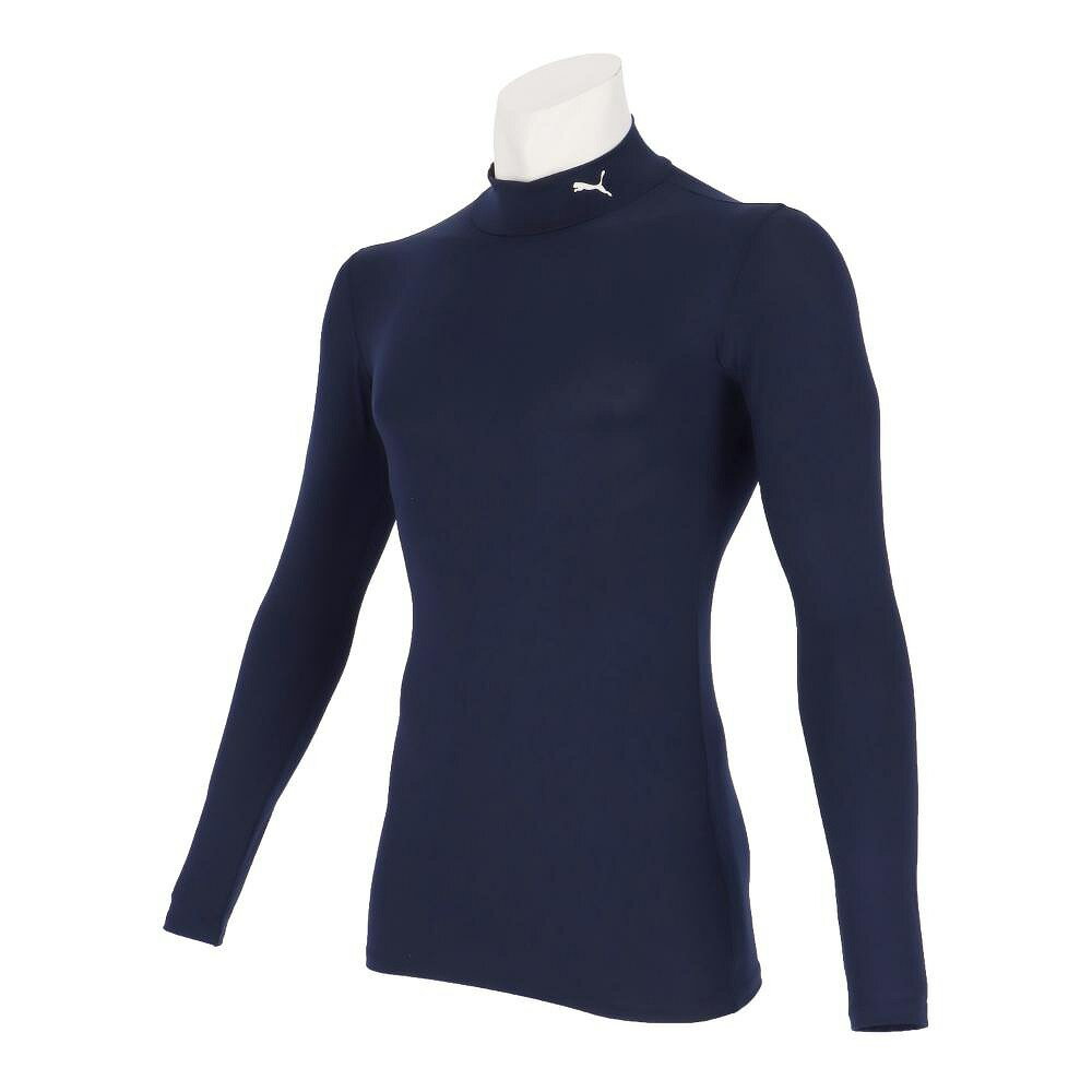 プーマ PMJ-656331-06 06 コンプレッション モックネック LS シャツ (06)Peacoat メンズ・ユニセックス