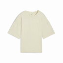 プーマ PMJ-690984-87 87 HER オーバーサイズ Tシャツ (87)Alpine Snow レディース