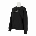プーマ PMJ-690996-01 01 ESS NATURE 2.0 オーバーサイズ クルースウェット FL (01)PUMA Black レディース