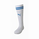プーマ PMJ-729882-10 10 ラインイリ ジュニア ストッキング (10)Puma White-Electric Blue メンズ・ユニセックス