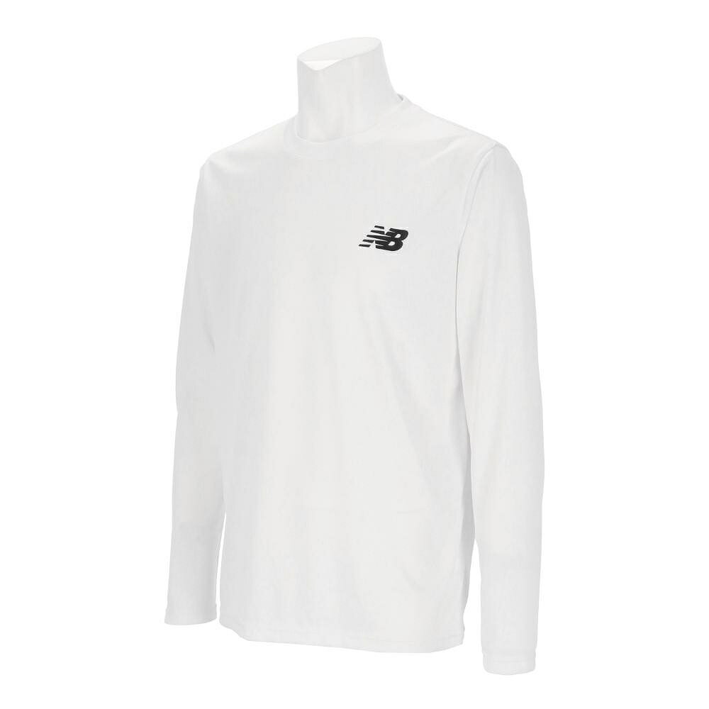 ニューバランス NBJ-AMT45402-WT wt トレーニングロングスリーブシャツ (WT)ホワイト メンズ・ユニセッ..
