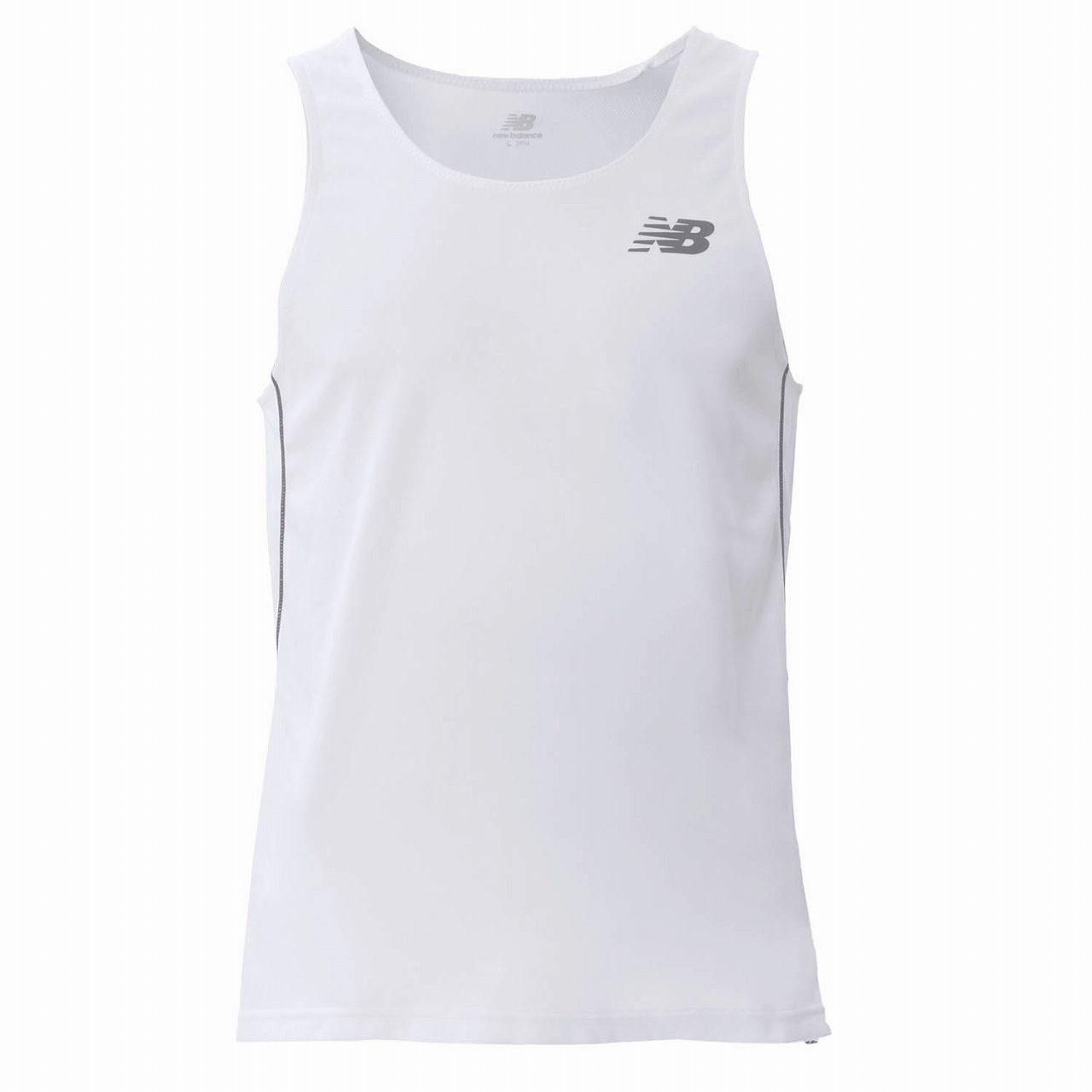 ニューバランス NBJ-JMTR9052-WT wt レーシングシャツ (WT)ホワイト メンズ・ユニセックス