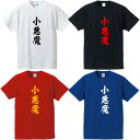 ■小悪魔Tシャツ（Small devil）■漢字Tシャツ■面白Tシャツ■綿100％■サイズ S〜4L■ホワイト/ブラック/レッド/ブルー■面白いTシャツ■おもしろTシャツ■大きいサイズ■半袖