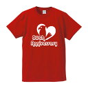 ■お祝いTシャツ■還暦Tシャツ(赤)ハート型■60ANNIVERSARY(鳥・酉年・とり)■スタンダードTシャツ■綿100%■サイズ 150〜4L■おもしろTシ...
