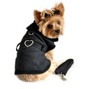 ファー付スエードコート■ブラック■ペットウェア/ドッグウェア/小型犬用品/dogwear/いぬ用/ワンちゃん用/かわいい犬の洋服/防寒/寒さ/冬用/冬服/犬の服...