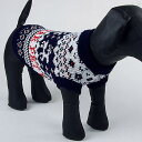ネイビーニットウェア■ドッグウェア■ペットウェア/ドッグウエア/小型犬用品/dogwear/いぬ用/ワンちゃん用/かわいい犬の洋服/防寒/寒さ/冬用/冬服