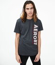 楽天ユニフォームファクトリーAEROPOSTALE（エアロポステール）■半袖Tシャツ■Vertical Aero 87 Graphic Tee ■並行輸入正規品■ゴルフやテニスにもおすすめ！