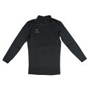ヒュンメル hummel あったかインナーシャツ アンダー インナー ウェア 長袖 メンズ 冬用 ブラック HAP5157 90