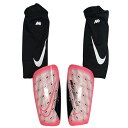 ナイキ NIKE マーキュリアルライト サンセットパルス/ブラック サッカー フットサル シンガード レガース すねあて スリーブ付き dn3611-675