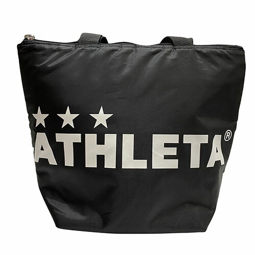 アスレタ　ATHLETA　保冷トートバッグ　M　ブラック　サッカー　フットサル　クーラーバッグ　05236M　70