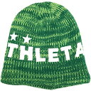 アスレタ ATHLETA ジュニア ウォームニットキャップ Kグリーン サッカー フットサル ニット帽 帽子 05222J 33
