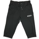 スボルメ SVOLME FINEジャージDRY7部パンツ ブラック サッカー フットサル トレーニングウエア 7部パンツ 1211 85302 BLK