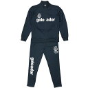 ゴレアドール goleador ジュニア ベーシックトレーニングジャケット&ベーシックトレーニングスリムテーパードパンツ Dブルー 上下セット サッカー フット...