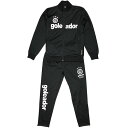 ゴレアドール goleador ジュニア ベーシックトレーニングジャケット&ベーシックトレーニングスリムテーパードパンツ ブラック 上下セット サッカー フット...