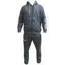 アスレタ ATHLETA カラー杢スウェット ZIPパーカー&スウェットパンツ 上下セット ネイビー サッカー フットサル スウェット 03359 90 033...