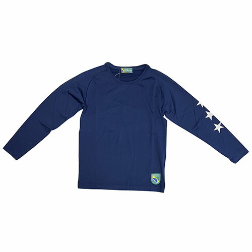 アスレタ　ATHLETA　JrプラクティスロンT　ネイビー　サッカー　フットサル　長袖　プラクティスシャツ　03342J 90