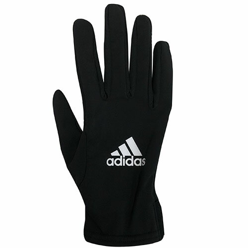 アディダス　adidas　ベーシックフィットグローブ　ブラック　サッカー　フットサル　フィールドグローブ　手袋　VE739 HI3532