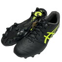 アシックス asics DSライト ブラック×セーフティイエロー サッカースパイク サッカーシューズ 1103a068-002