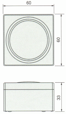 [ ECE3336S03 ] Panasonic パナソニック ワイヤレス発信器 「みやび」 【いぶし銀 いぶしぎん】 （長押し消去機能付） [ ECE3336S03 ]