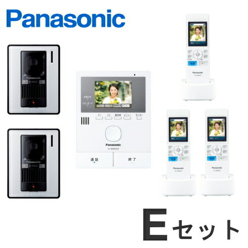 楽天市場 送料無料 Vl Swd302kl Aセット パナソニック どこでもドアホン 録画機能付 ワイヤレスモニター子機 ２台 付セット Vlswd302kl Aset インターホンと音響機器のソシヤル