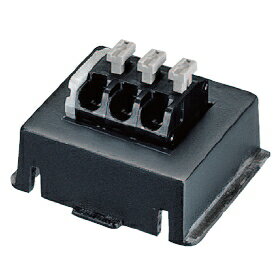 WZ-VC11 ボリュームコントローラー用中継端子 ●ボリュームコントローラー WZ-VC100 シリーズを接続するときに使用。 ●スピーカー本体にワンタッチ装着。 ●ワンタッチ結線できる即結端子採用。
