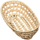 山下工芸 おしぼりトレイ ナチュラル W18×D8cm 籘 透かし オシボリ入 34181