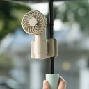 ViSSKO 扇風機 クリップ ハンディファン ミニ 360°調節可能 USB-C充電式 超軽量 携帯扇風機 クリップ式 卓上かばん パソコン ミニサイズ 4w...