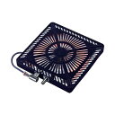 メトロ電気工業 こたつ ヒーター 取替えヒーター ファン付き U字型石英管ヒーター MSU-501H(KB)