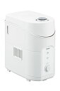 ツインバード 加湿器 スチーム式 加熱式 1.2L アロマ対応 抗菌 卓上 小型 コンパクト デスク 寝室 水タンク式 ホワイト SK-E961W