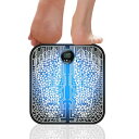 Bisuny 足裏 EMS フットマット足裏ケア 39段階レベル 10種モード 足 フット 足ツボ 双波EMS ニップラックス 折りたたみ式 日本語取扱説明書付き 敬老の日 母の日 父の日 誕生日プレゼント 家庭用