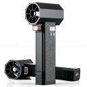 OLEY ブロワー 洗車 リーフブロワー、瞬時推力 1.6kg、4段階、 軽量 ブロワー 強力 、64mm スーパー電動リーフブロワー、庭の掃除、葉やほこり、破片用のパティオおよび車両乾燥用ターボドラ