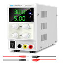 SKY TOPPOWER 安定化電源 可変直流電源 0-30V 0-5A 3桁表示スイッチング電源 自動切替 複数の保護 低雑音 修理用 実験室用 研究テスト用...