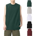 Ncfabg タンクトップ メンズ 3枚組 5枚組 綿100% メンズ ノースリーブ tシャツ 半袖 夏服 抗菌防臭 吸汗速乾 通気性 柔らかい インナーシャツ 肌着 ゆったり 大きいサイズ (JP, アルファベット, M,