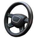 ontto ハンドルカバー ステアリングカバー 触感いい 滑り止め 通気性いい フィット オールシーズン Mサイズ オシャレ 高級 本革