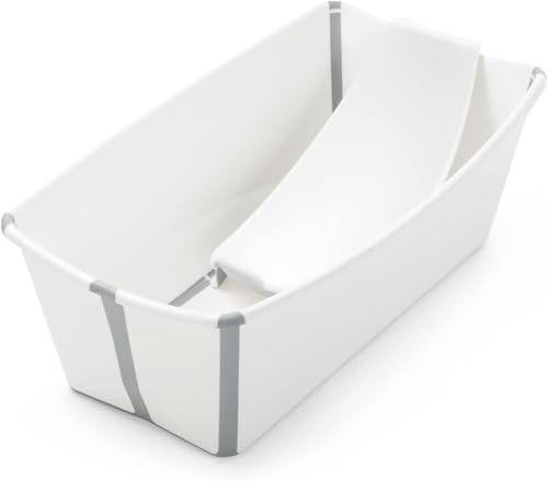 Stokke ストッケ ベビーバス 【本体+ニューボーン セット】 フレキシバス 沐浴 折り畳み 折りたたみ 赤ちゃん お風呂 新生児から4歳頃まで ホワイト Stokke ストッケ ベビーバス 【本体+ニューボーン セット】 フレキシバス 沐浴 折り畳み 折りたたみ 赤ちゃん お風呂 新生児から4歳頃まで ホワイト
