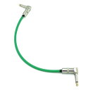 KMsound CANARE GS-6 緑 カナレ パッチケーブル L-L S-S L-S プラグ MADE IN JAPAN (L-L, 30cm)
