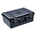 Lykus HC-4420 防水ハードケース 格子状カットスポンジが内蔵 内寸:44x29x17cm 一眼レフカメラ、レンズ、ドローン、ピストルなどに適用