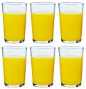 東洋佐々木ガラス タンブラーグラス HSタンブラー タンブラー 170ml 6個セット 日本製 食洗機対応 割れにくい ガラスコップ グラス コップ ビールグラ...