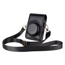 kinokoo リコー Ricoh GR/GRII/GR III専用カメラケース カメラバッグ 小型軽量 携帯便利 落下防止 ショルダーストラップ付き PUレザ...