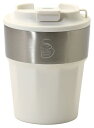 パール金属 蓋付タンブラー 300ml ビタースイート ホワイト HC-561