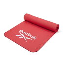 【 】リーボック(Reebok) トレーニングマット 7mm 【レッド】 TKS91RB061