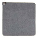 Mofua ホットカーペット 1畳 正方形 本体 125×125cm 温度調節 こたつ併用可 ダニ退治 MFC111H 電気ホットマット 足元 暖房 一畳 グレ...