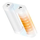 YUSIDO 充電式カイロ 電子カイロ 3S急速発熱 モバイルバッテリー機能付き 10000mAh 大容量 最大14時間連続使用可 3段階温度調節 電気カイロ 寒さ対策 超軽量 ハンドウォーマー 急速充電 1台2役 USB