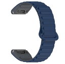 for Garminガーミン Approach S70 47mm/S62/Forerunner 965 バンド ベルト 交換バンド シリコン マグネット 簡単調...