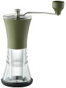 カリタ Kalita コーヒーミル クリア 洗浄可能セラミックカッター KKC-25AG 粗さ調整可能 手挽きコーヒーミル #42151 ミル グラインダー ハ...