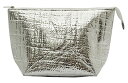 保冷バッグ クーラーバッグ シルバー 16×26cm VS-310-217