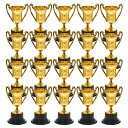 TOYMYTOY 優勝カップ 20個セット ミニトロフィー ゴルフ サッカー 野球 スポーツ 大会 表彰 ご褒美キッズ ゲーム道具
