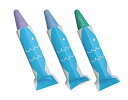 日本理化学 キットパス フォーバス ライスワックス 3本セット さかな FB3C-SAK 紫 青 緑