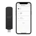エジソンスマート USBで給電できるスマートリモコン (USB型) ブラック Alexa対応 学習リモコン スマートホーム DIR-S08PROBK