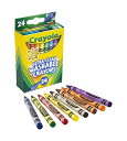 クレヨラ (Crayola) クレヨン 24色 水で落とせる 正規品 526924